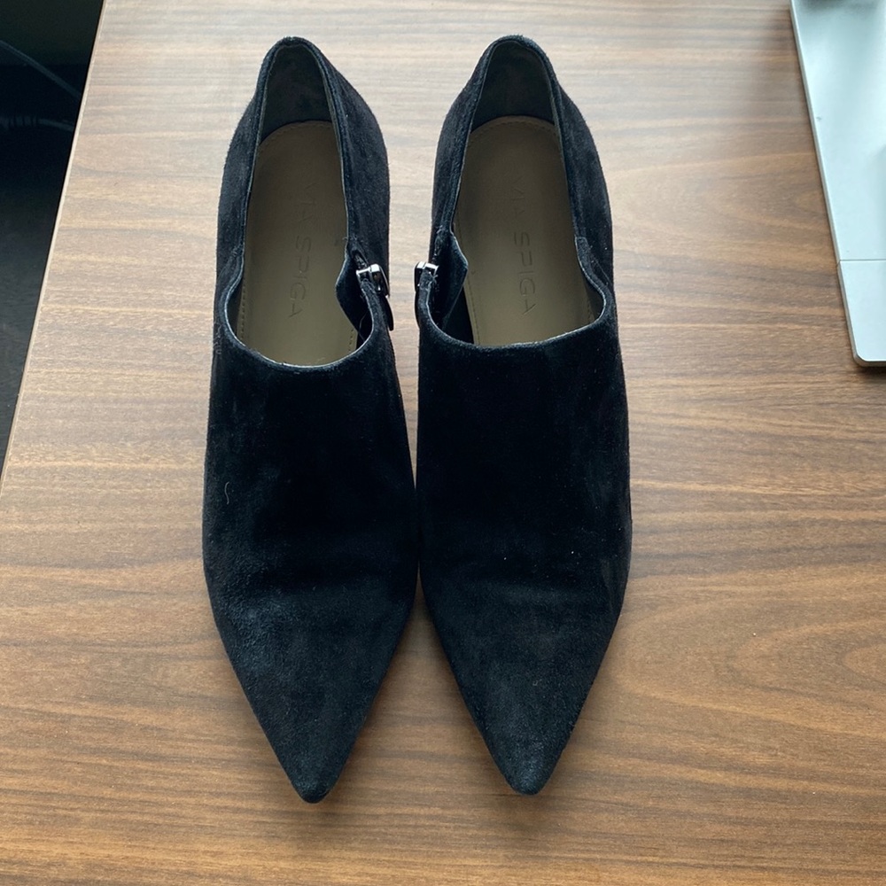 Via Spiga Black booties